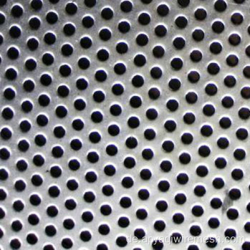 Aluminium perforiertes Blatt perforiertes Metallnetz